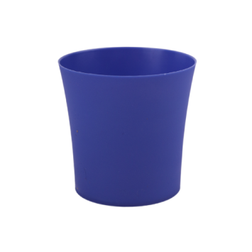 Granatowa matowa osłonka plastikowa FIOŁEK 8 cm