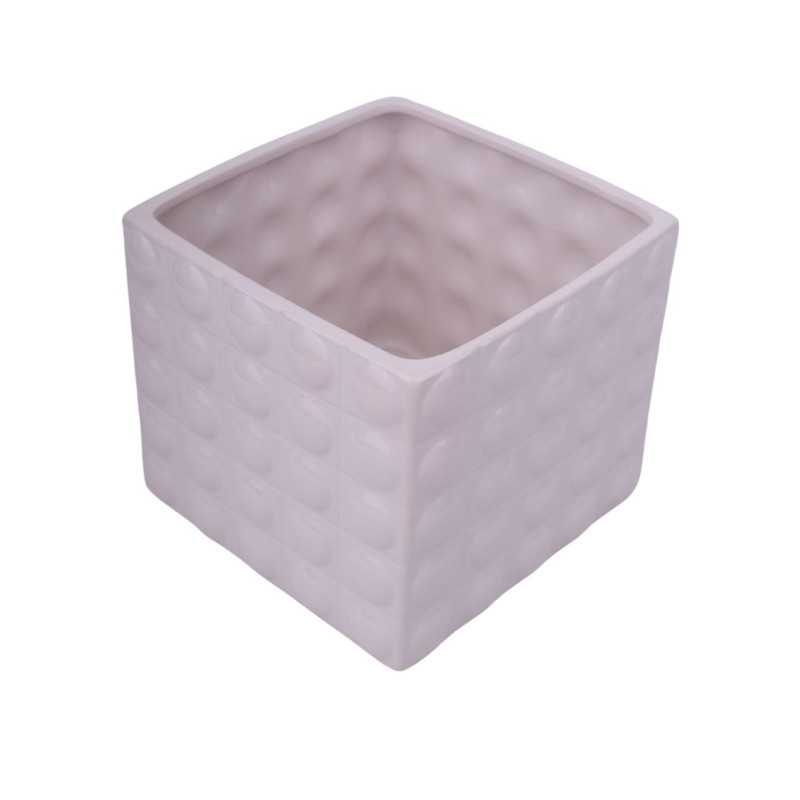 Osłonka ceramiczna kwadratowa biała