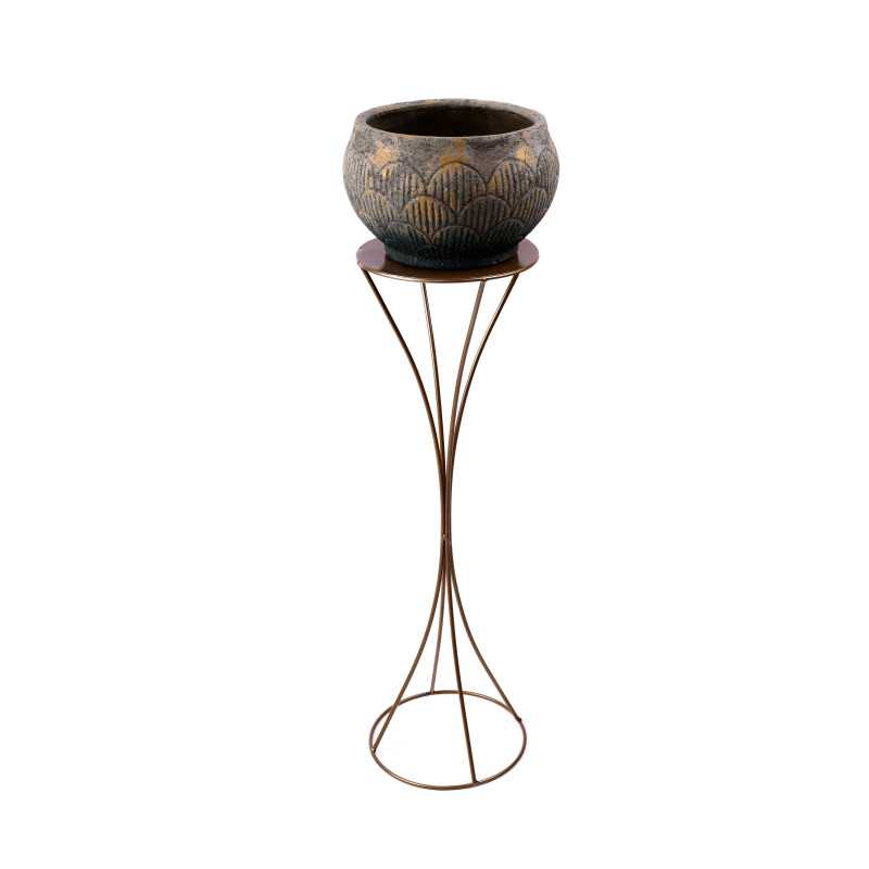 Stojak klepsydra złoty 70 cm