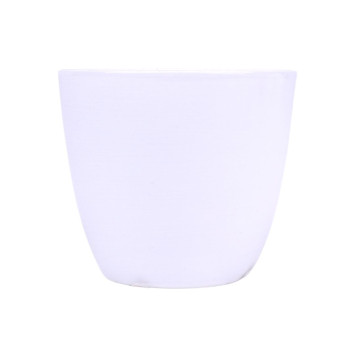 Biała donica ceramiczna 6.5 x 6 [cm]