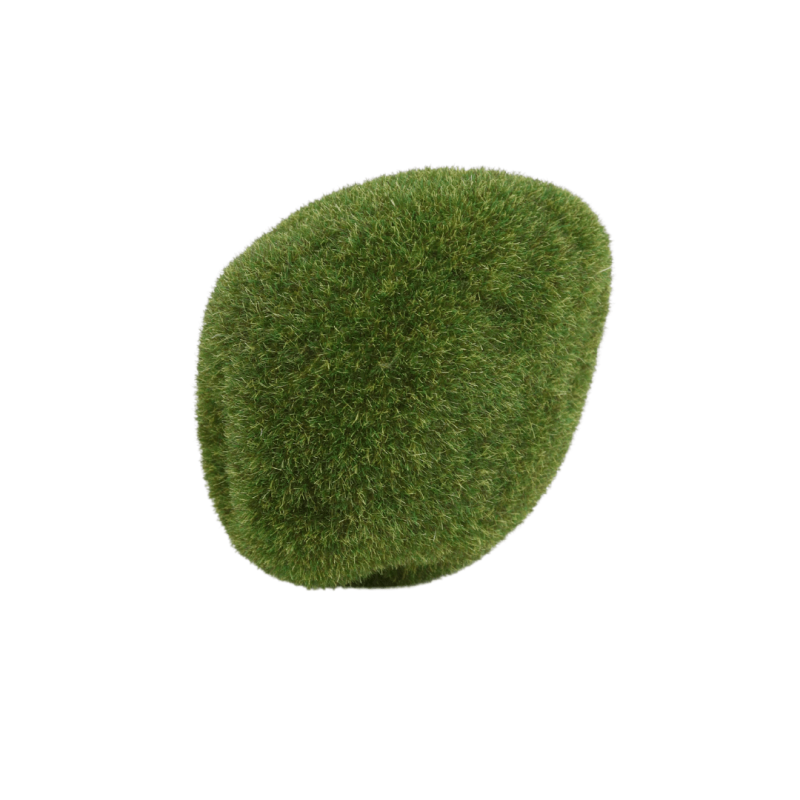 Kamień zielony flock 14 cm