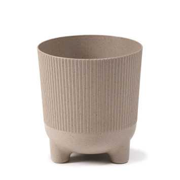 Doniczka Aria Eco Jumper - 16 cm latte