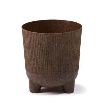 Doniczka Aria Eco Jumper - 16 cm coffee