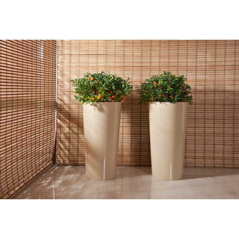 Doniczka Lilia 14cm antracyt 