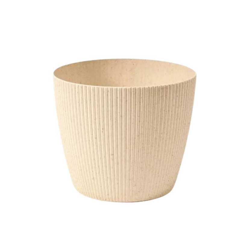 Doniczka Magonia Eco Wood Jumper 19 cm piaskowy