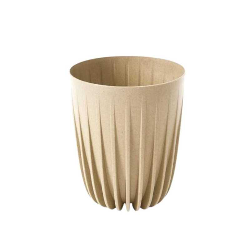 Doniczka Mira Eco Wood 19 cm piaskowy 