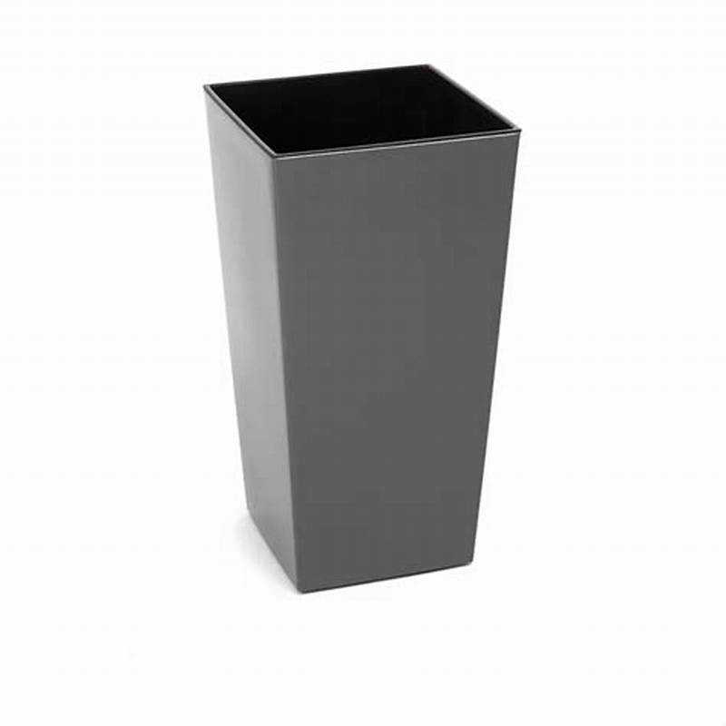 Doniczka Finezja - 19 cm antracyt 