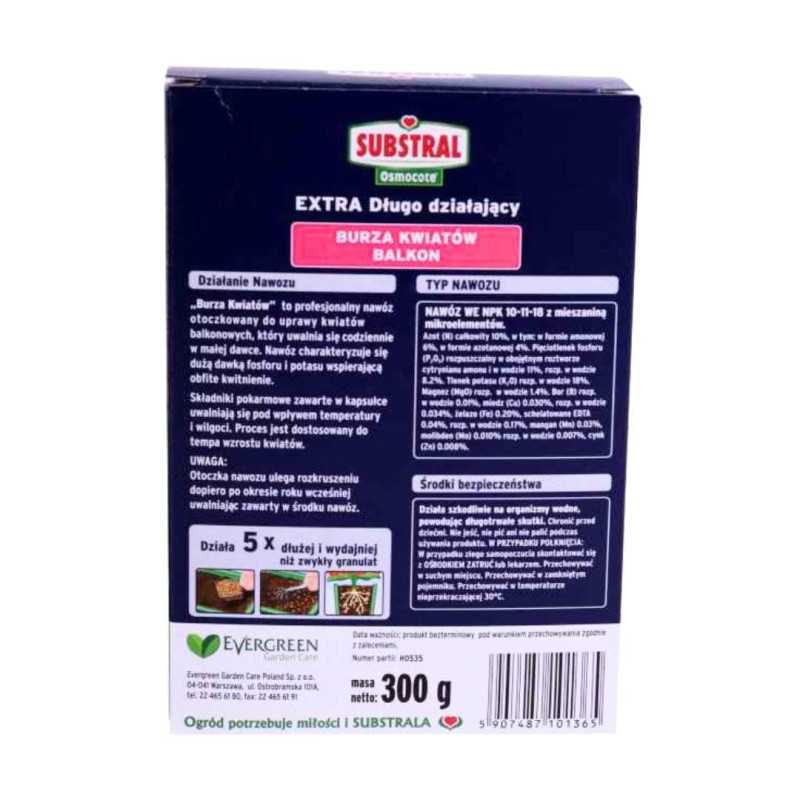 Nawóz granulowany Substral - burza kwiatów 300 g Nawóz granulowany Substral - burza kwiatów 300 g