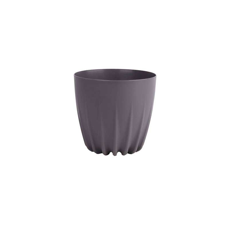 Doniczka Tamira 13 cm ciemny szary