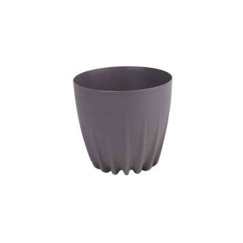 Doniczka Tamira 13 cm ciemny szary