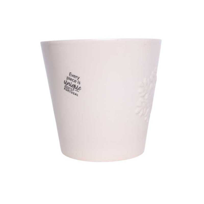 Doniczka - 14 cm odcienie beżu