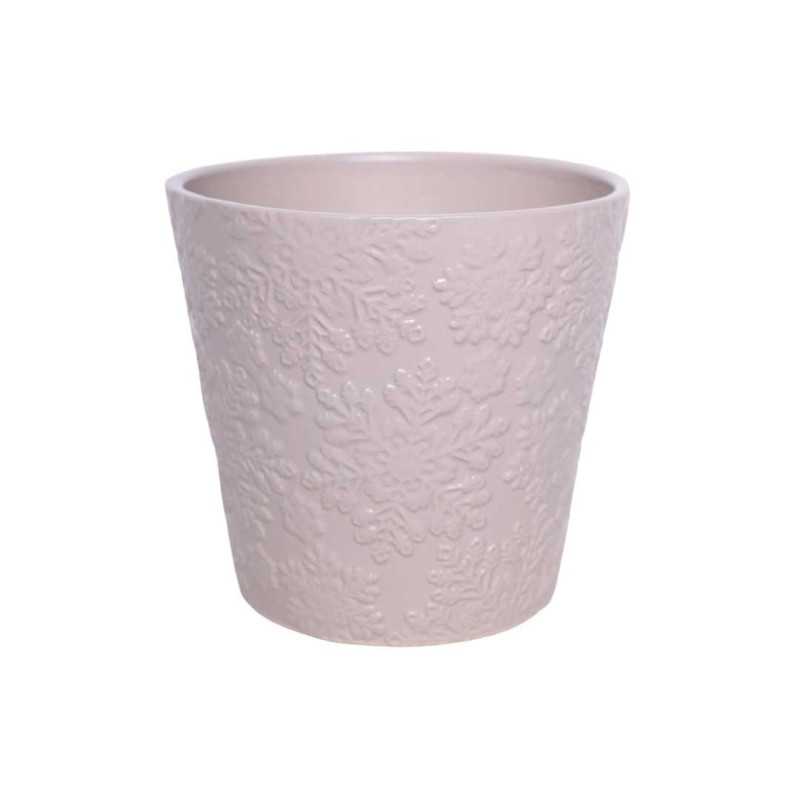 Doniczka - 14 cm odcienie beżu
